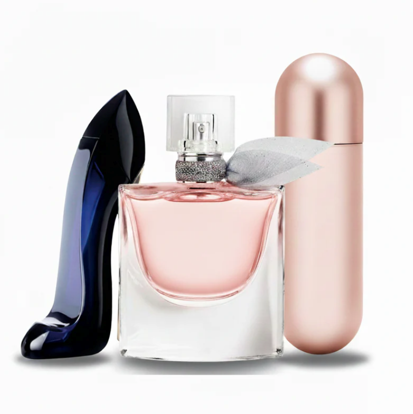 Juego de 3 botellas de vidrio – Decoración de primera calidad para salas de estar