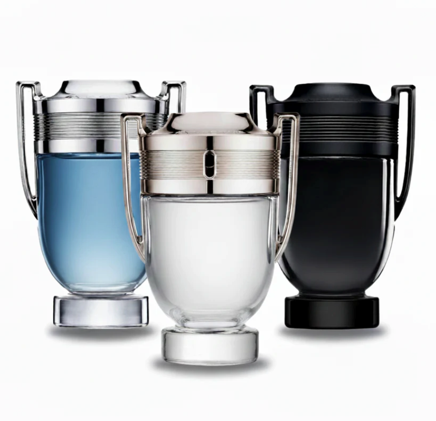Juego de 3 botellas de vidrio – Decoración de primera calidad para salas de estar